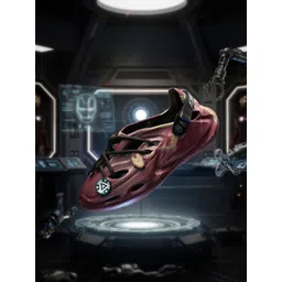 The Souled Store Iron Man Colourblocked Clogs-picture-31