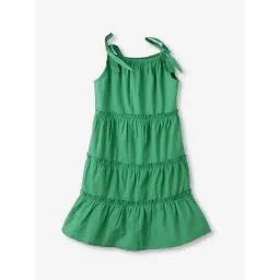 The Souled Store Kids Green Solid Dress-picture-20