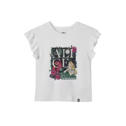 The Souled Store Kids White Printed T-Shirt-picture-18