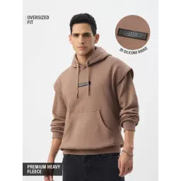 The Souled Store Korean Hoodie: Desert Dune Men Oversized Hoodies-picture-12