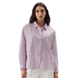 The Souled Store Lavender Shirt-picture-26