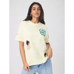 The Souled Store Lilo Stitch Weird Women Oversized T-Shirts-picture-10