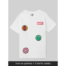 The Souled Store Marvel: Avengers Boys Cotton T-Shirts (2-8 Yrs)-picture-38