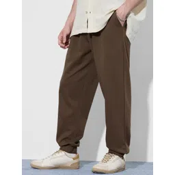 The Souled Store Men Baggy-Fit Mid Rise Joggers-picture-15