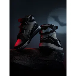 The Souled Store Men Batman Woven Design High-Top Sneakers-picture-13