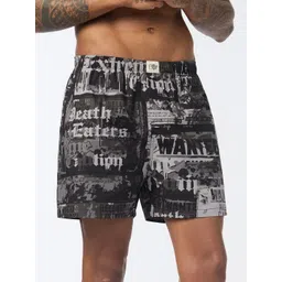 The Souled Store Men Printed Harry Potter Shorts-picture-26