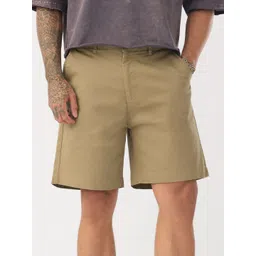 The Souled Store Men Regular Fit Mid-Rise Knee Length Bermuda Shorts-picture-22