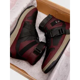 The Souled Store Men's Deadpool Utility Suit Multi Ankle High Sneakers-picture-17
