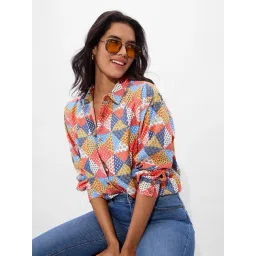 The Souled Store Multi Abstract Casual Shirt-picture-39