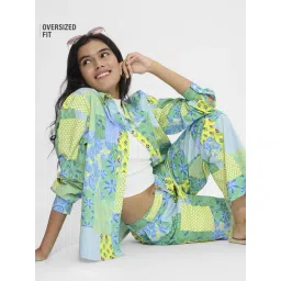 The Souled Store Multi Loose Print Shirts-picture-19