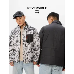 The Souled Store Multi Polyester Regular Fit Print Puffer Jackets-picture-24