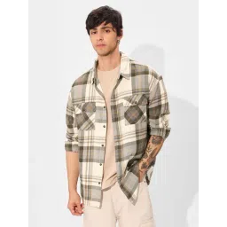 The Souled Store Multi Regular fit Plaid Shirts-picture-29
