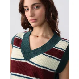 The Souled Store Multi Regular Fit Printed Sweater-picture-40