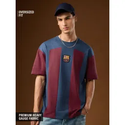 The Souled Store Multi Relaxed Fit Colourblocked T-Shirt-picture-38