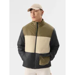 The Souled Store Multicolor Regular Fit Self Design Jacket-picture-29