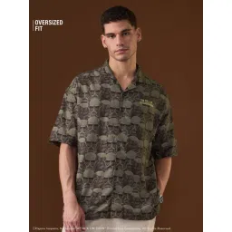 The Souled Store Multicolored Loose Fit Print Shirt-picture-43
