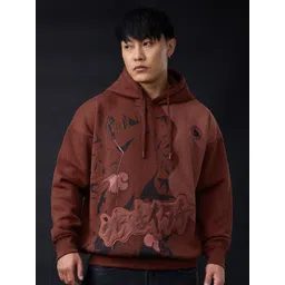The Souled Store Naruto Shippuden: Itachi's Story Men Graphic Printed Hooded Sweatshirt-picture-13