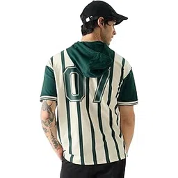 the souled store Official Harry Potter: Slytherin Rugby Set Hooded T-Shirts-picture-22