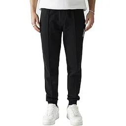 The Souled Store Original Jet Black Men Joggers-image-49