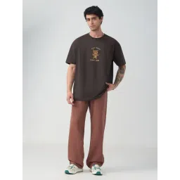 The Souled Store Oversized Don't Care Oversized T-Shirt-picture-21