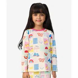 The Souled Store Peppa Pig Featuring Full Sleeves Character Printed - Multi Colour-picture-10