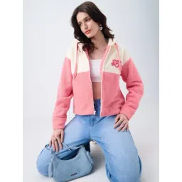 The Souled Store Pink Pink Panther Cool Cat Women Oversized Jacket-picture-16