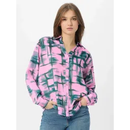 The Souled Store Pink Printed Shirt-picture-44