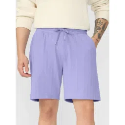 The Souled Store Purple Cotton Shorts-picture-43