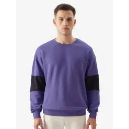 The Souled Store Purple Loose Fit Sweatshirt-picture-43