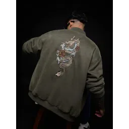 The Souled Store Racer Jacket: Dragon Bomber Jackets image 2