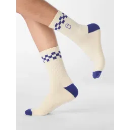 The Souled Store True Blue Blended Solid Socks-picture-34