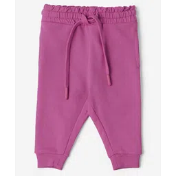 The Souled Store  TSS Originals Solid  Cotton Joggers - Pink-picture-14