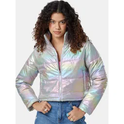 The Souled Store Women Crop Puffer Jacket-picture-10