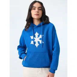 The Souled Store Women Embroidered Hooded Sweatshirt-picture-36