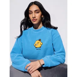 The Souled Store Women Printed Sweatshirt-picture-32