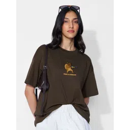 The Souled Store Women Typography Printed T-shirt-picture-40