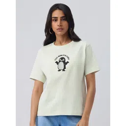 The Souled Store Women Typography Printed T-shirt-picture-30