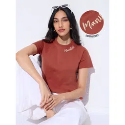 The Souled Store Women Typography Printed T-shirt-picture-39