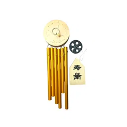 The Spiritual Living Yellow 6-Pipes Windchime-picture-23