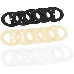 the style sutra 15 Pieces Bra Strap Clips Cleavage Buckle Clasp Holders Multicolor Round | Womens Clothing |Intimates & Sleep |Breast Forms Enhancers-picture-27