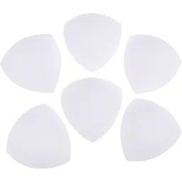 THE STYLE SUTRA 3 Pairs Soft Women's Triangle Bra Pads Inserts for Sports Bra Bikini White-picture-39