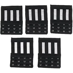 the style sutra 5x Flexible Womens Bra Extender 4 Hook 3 Rows Bra Extension Underwear Straps Black | Womens Clothing |Intimates & Sleep |Bras & Bra Sets-picture-18