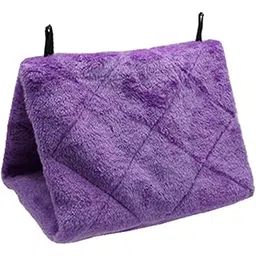 THE STYLE SUTRA Parrot Bird Bed Winter Warm Bird Nest House for Parakeet Lovebird Cockatiel Violet M | Home & Garden | Yard, Garden & Outdoor Living | Bird & Wildlife Accessories | Birdhouses-picture-22