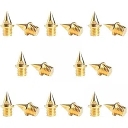 the style sutra THE STYLE SUTRA® 4x16 Pieces Replacement Spikes for Track Shoes 7 mm for Short Distance Running Gold Sharp Nails | Sporting Goods | Outdoor Sports | Track & Field-picture-37
