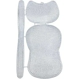 the style sutra THE STYLE SUTRA® 6Pcs Mesh Plastic Canvas Sheets Handmade Clear for Making Bag DIY Crafts| Needlecrafts & Yarn | Rug Making | Latch Hooking-picture-21