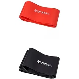 THE STYLE SUTRA® 2Pcs Bicycle Tire Liner Bike Tyre Anti Puncture Belt Black 8cm Red 6.5cm | Sporting Goods | Cycling | Bicycle Components & Parts | Tires-picture-38