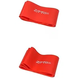 THE STYLE SUTRA® 2Pcs Bicycle Tire Liner Bike Tyre Anti Puncture Belt Red 6.5cm Red 8cm | Sporting Goods | Cycling | Bicycle Components & Parts | Tires-picture-31