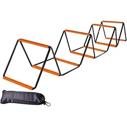 THE STYLE SUTRA® Agility Ladder Easily Set up Workout Folding Portable Football Footwork Ladder 10 Grids with Bag | Sporting Goods | Team Sports | Soccer | Training Aids-picture-15