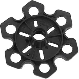 THE STYLE SUTRA® Rubber Snowflake Basket for Trekking Pole Hiking Stick Black | 1 X Snowflake Basket-picture-16