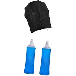 THE STYLE SUTRA® Running Vest Backpack with 2pcs 500ml Soft Flasks Running Gear L | Sporting Goods | Outdoor Sports | Camping & Hiking | Hiking Backpacks | Hydration Packs-picture-21